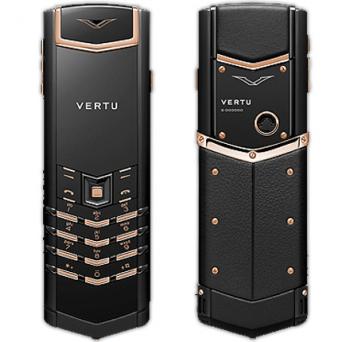 Vertu Signature S Design Pure Black Gold